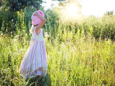 The Audrey Hepburn Peach Satin Dress A Girls Math Dress for the Ages